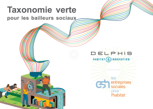 taxonomie verte bailleurs sociaux DELPHIS Fédération esh